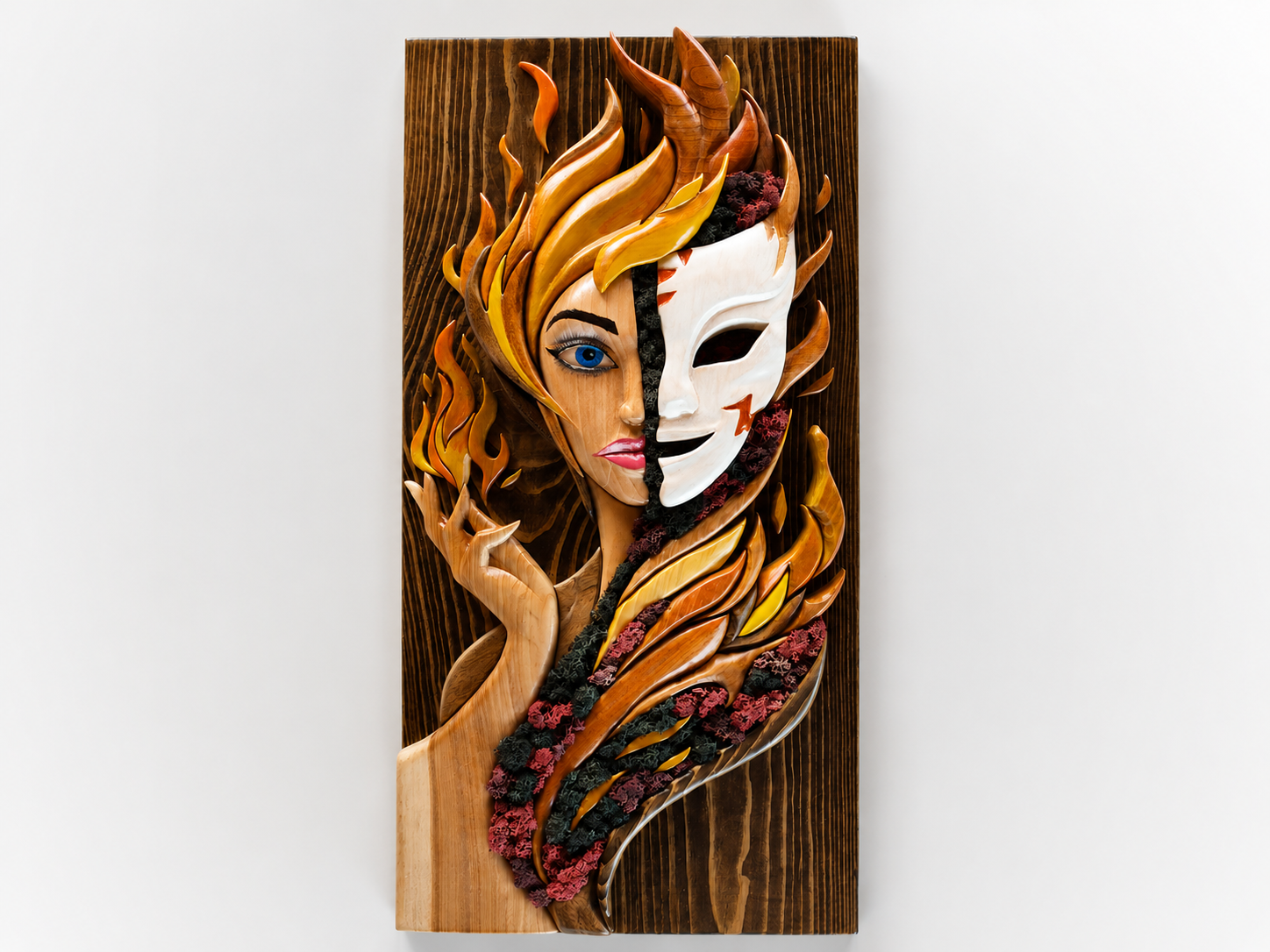 Phoenix Within – Custom Handcrafted Wall Art Panel