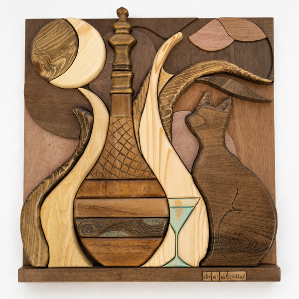 CTRL • ALT • RELAX  Custom Wooden Wall Art Panel